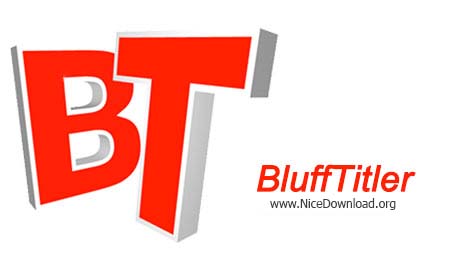 دانلود نرم افزار BluffTitler Ultimate 13.1.0.2 ساخت نوشته سه بعدی