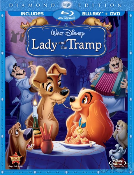 دانلود انیمیشن بانو و سگ ولگرد Lady and the Tramp 1955 دوبله فارسی